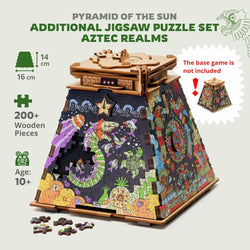 Clue Puzzle - Pyramid of the Sun Expansion: Aztec Realms