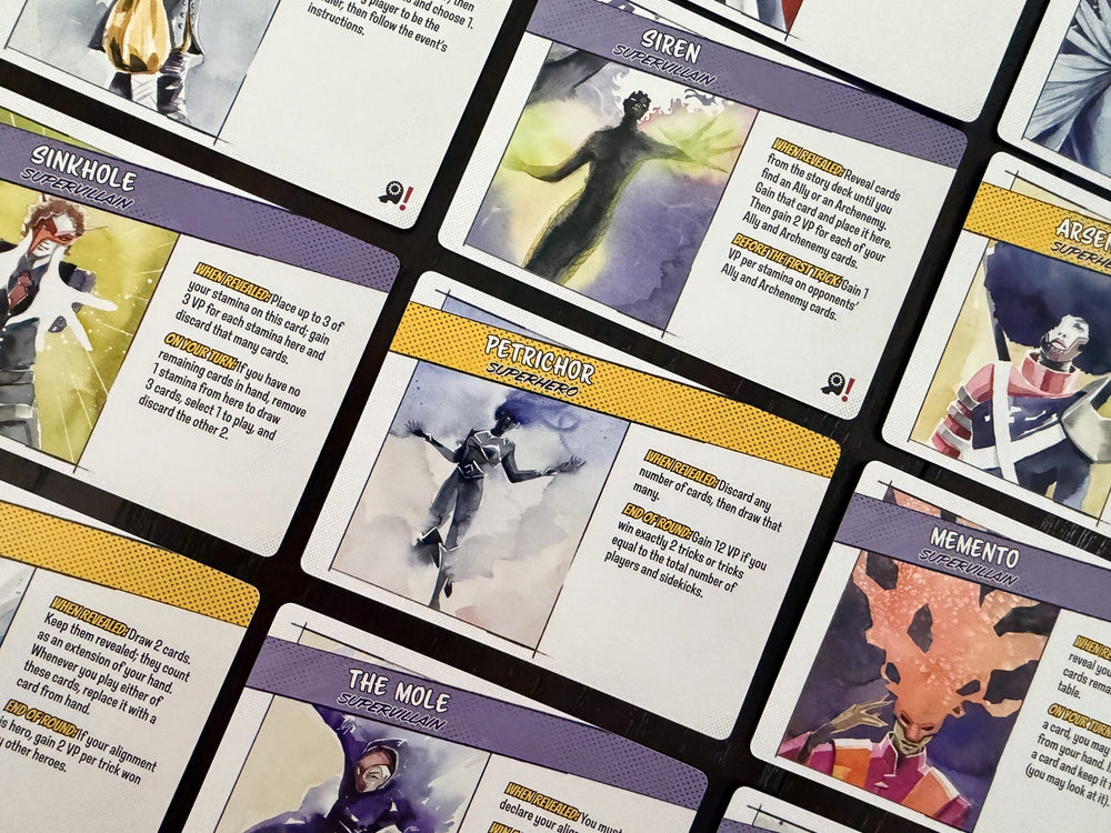 Origin Story: Heroes & Villains Mini-Expansion
