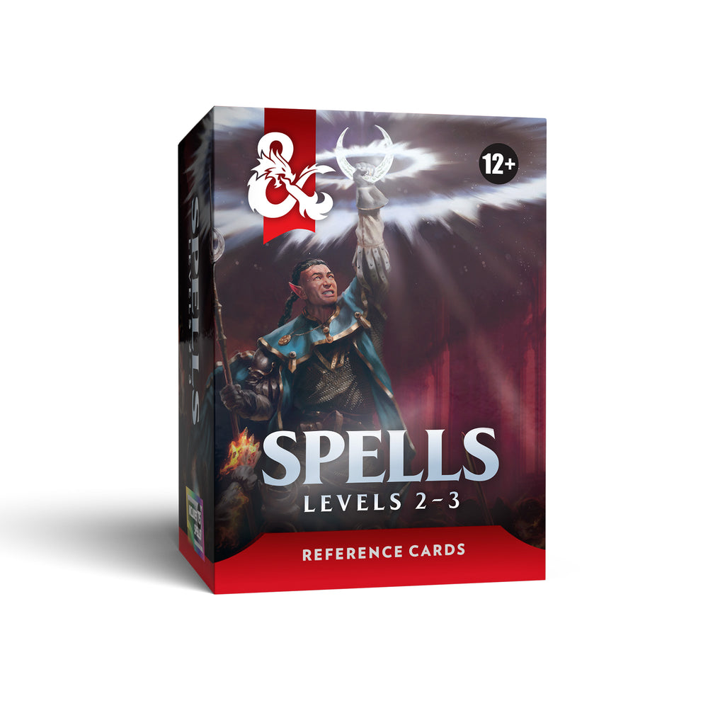 Dungeons & Dragons Reference Cards - Spells (Levels 2-3)