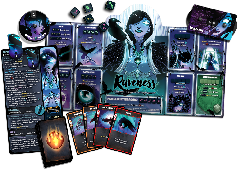 Dice Throne Hero Pack -  Raveness