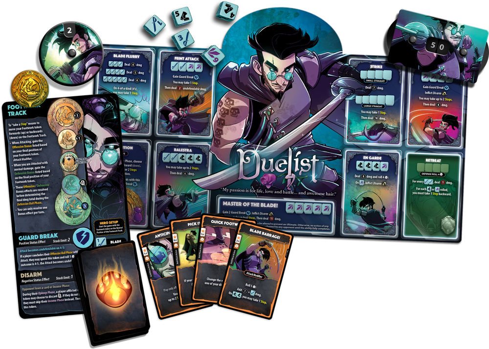 Dice Throne Hero Pack - Duelist