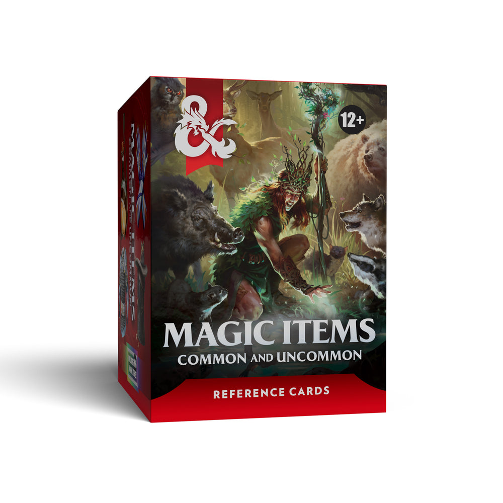 Dungeons & Dragons Reference Cards - Magic Items (Common and Uncommon)