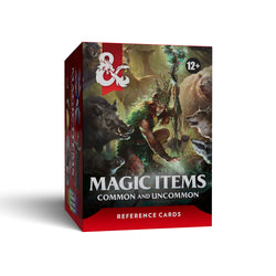 Dungeons & Dragons Reference Cards - Magic Items (Common and Uncommon)