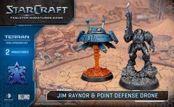 Starcraft TMG: Terran - Jim Raynor & Point Defense Drone