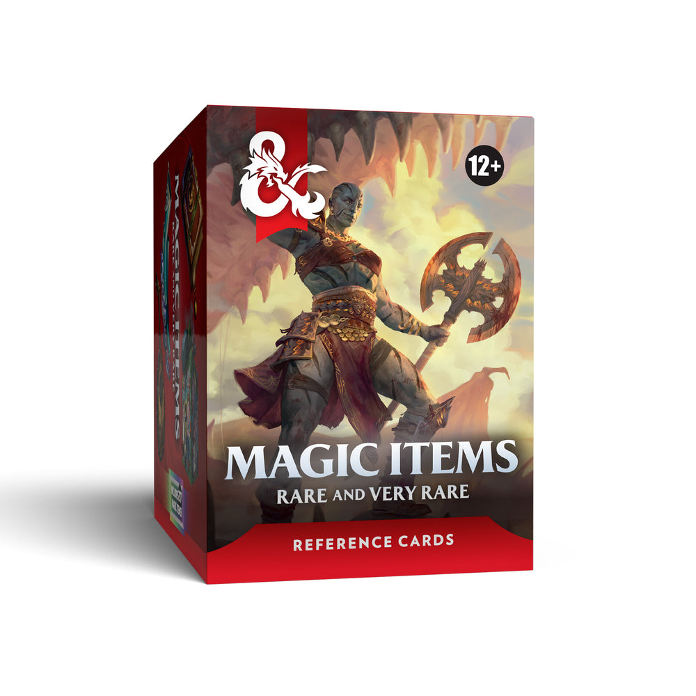 Dungeons & Dragons Reference Cards - Magic Items (Rare and Very Rare)