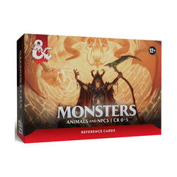 Dungeons & Dragons Reference Cards - Monsters (Animals and NPCs)