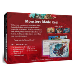 Dungeons & Dragons Reference Cards - Monsters (Fearsome and Ferocious)