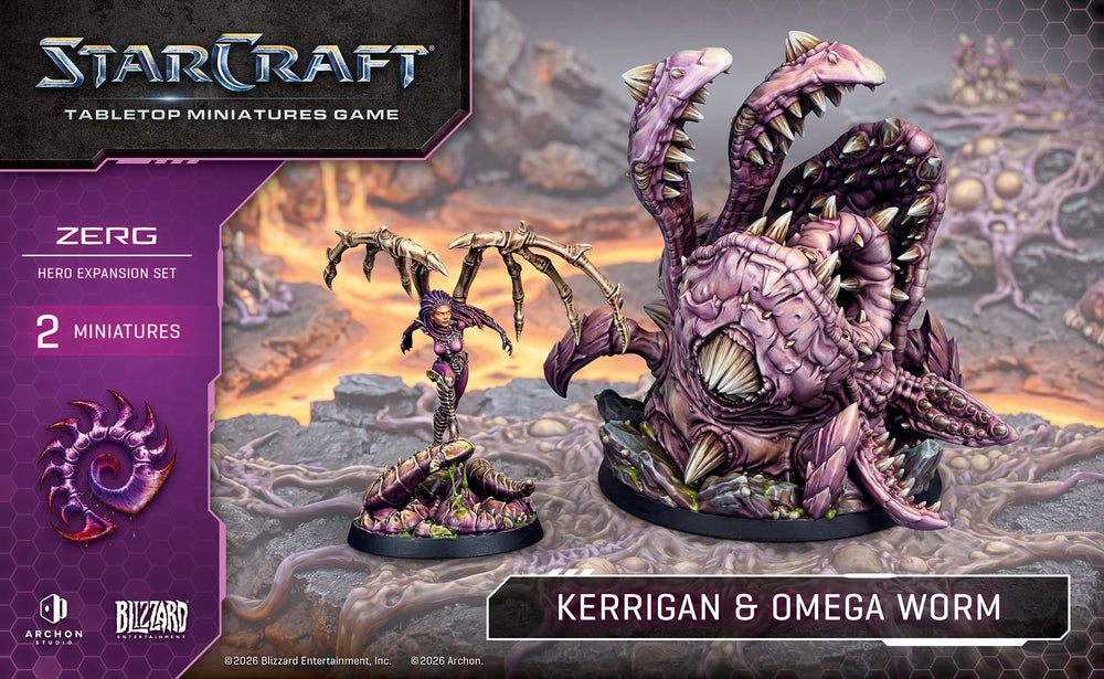 Starcraft TMG: Zerg - Kerrigan & Omega Worm