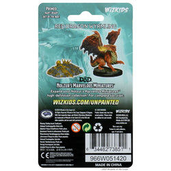 D&D Nolzur's Marvelous Miniatures - Red Dragon Wyrmling