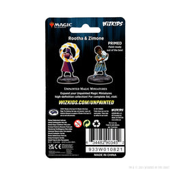 Magic: The Gathering Unpainted Miniatures: Rootha & Zimone