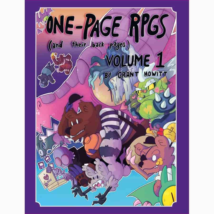 One Year of One-Page RPGs: Volume 1 (2016-2017)