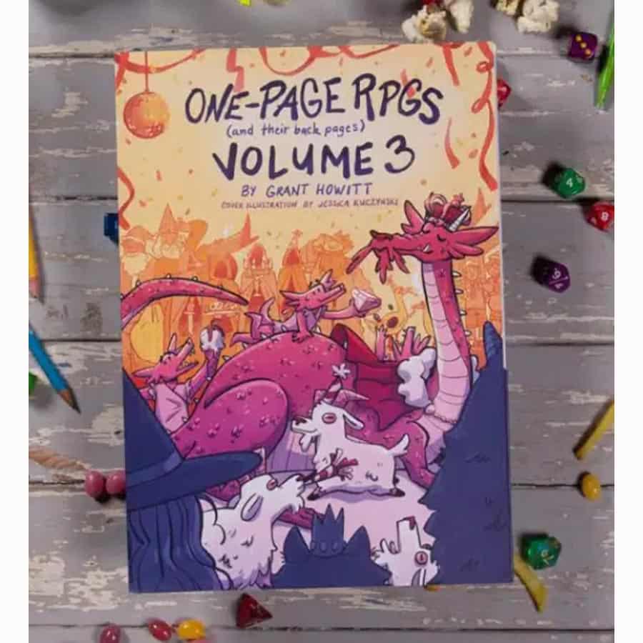 One Year of One-Page RPGs: Volume 3 (2019-2020)