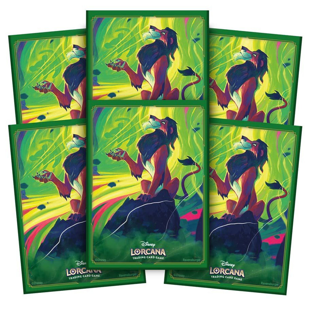 Card Sleeves: Disney Lorcana - Scar