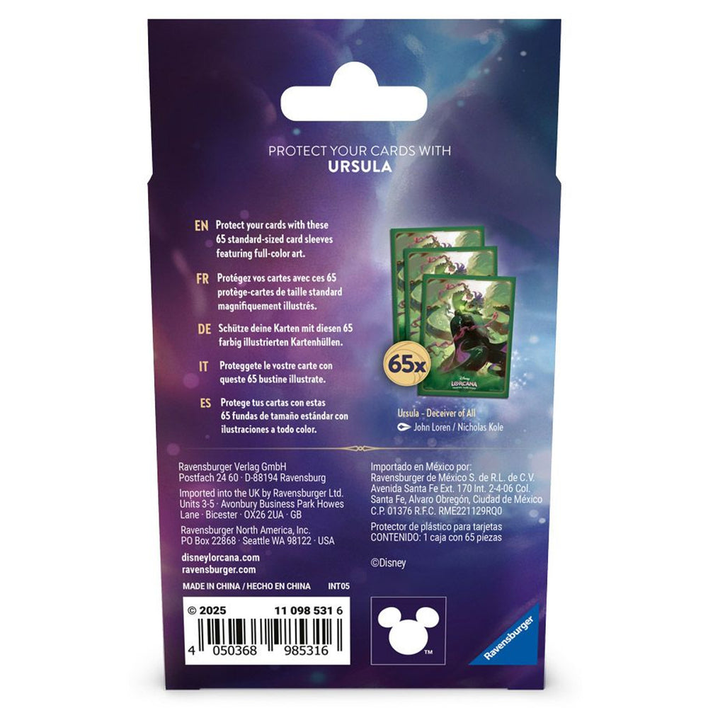Card Sleeves: Disney Lorcana - Ursula