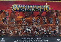 Warhammer Age of Sigmar: Slaves to Darkness Battleforce - Warhorde of Eternus (83-99)