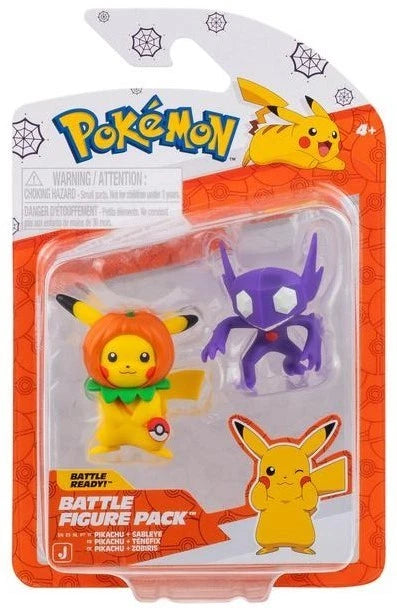 Pokemon Battle Figure Pack - Halloween Pikachu & Sableye