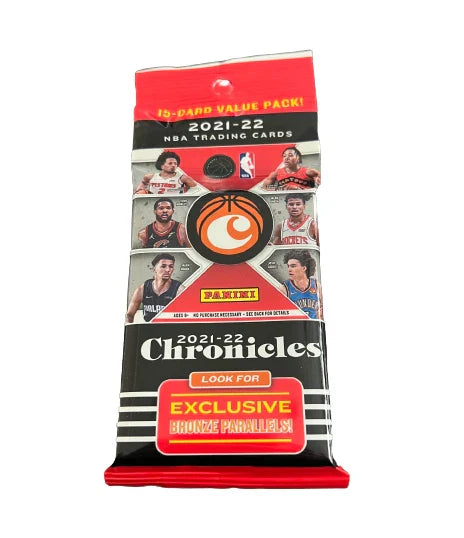 2021-22 Panini Chronicles Basketball 15-Card Value Pack