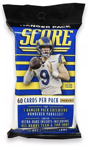 2022 Score Football Retail Hanger Pack
