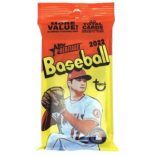 2022 Topps Heritage Baseball Retail Value Pack