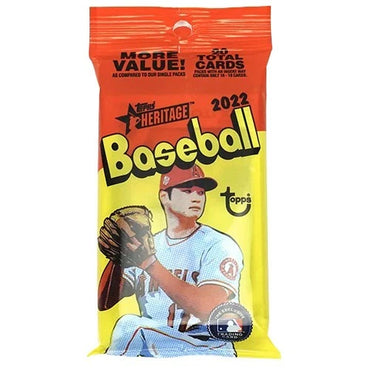 2022 Topps Heritage Baseball Retail Value Pack