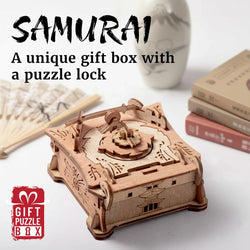 Gift Puzzle Box - Samurai Puzzle Box