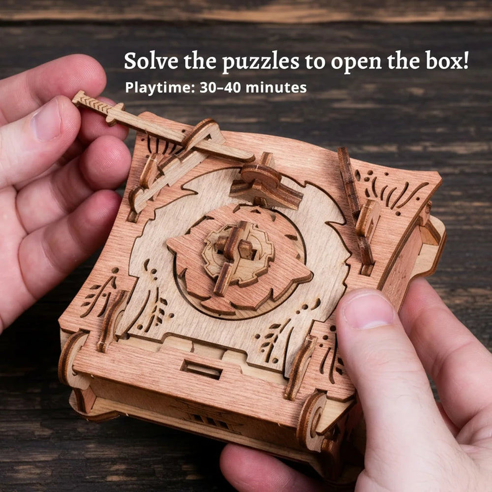 Gift Puzzle Box - Samurai Puzzle Box