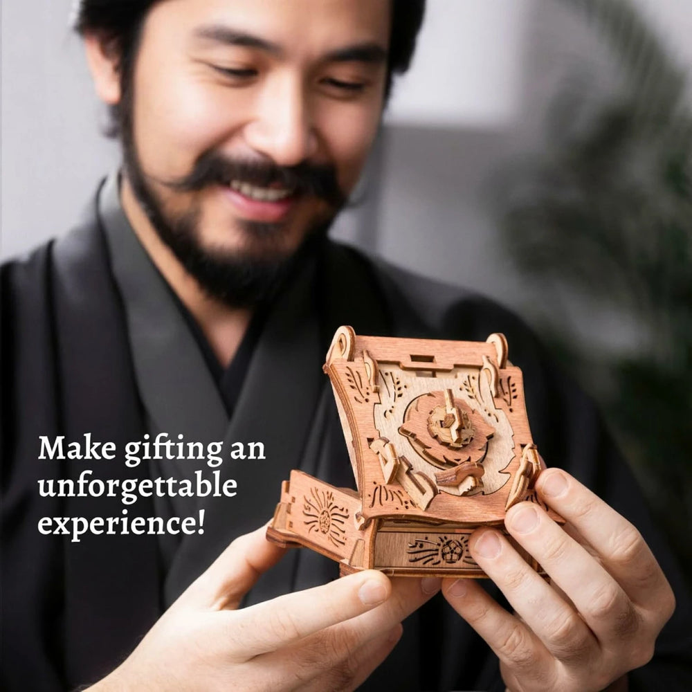 Gift Puzzle Box - Samurai Puzzle Box