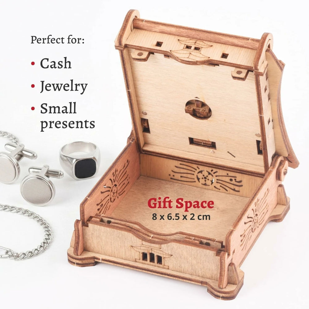 Gift Puzzle Box - Samurai Puzzle Box