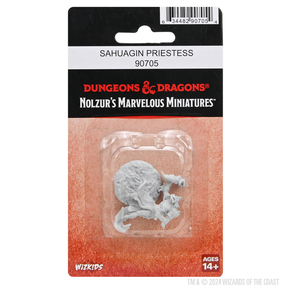 D&D Nolzur's Marvelous Miniatures: Sahuagin Priestess