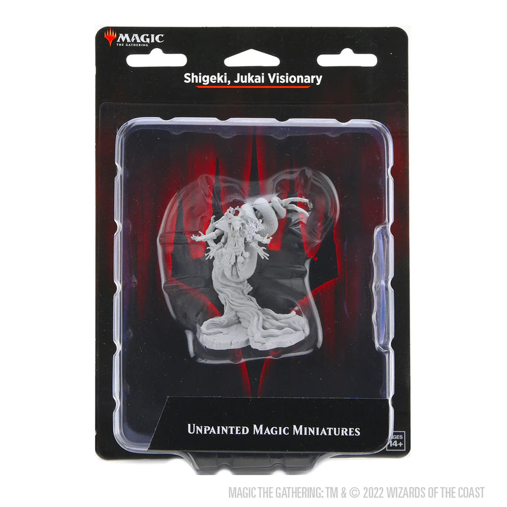 Magic: The Gathering Unpainted Miniatures - Shigeki, Jukai Visionary