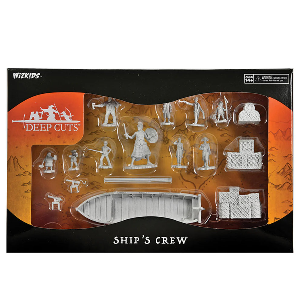 WizKids Deep Cuts: Ship's Crew Boxed Set (Unpainted)
