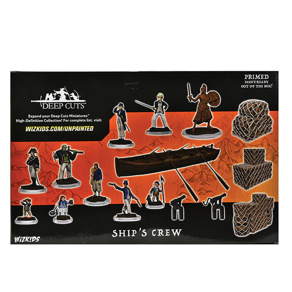 WizKids Deep Cuts: Ship's Crew Boxed Set (Unpainted)