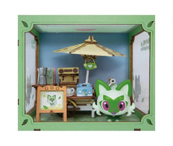 PUREMIND × Pokémon Official Licensed Mini World Vibrant Street Scene DIY Miniature Box