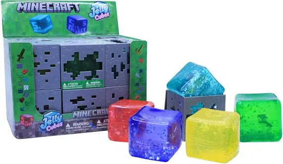 Minecraft Jelly Cube Squishy Toy