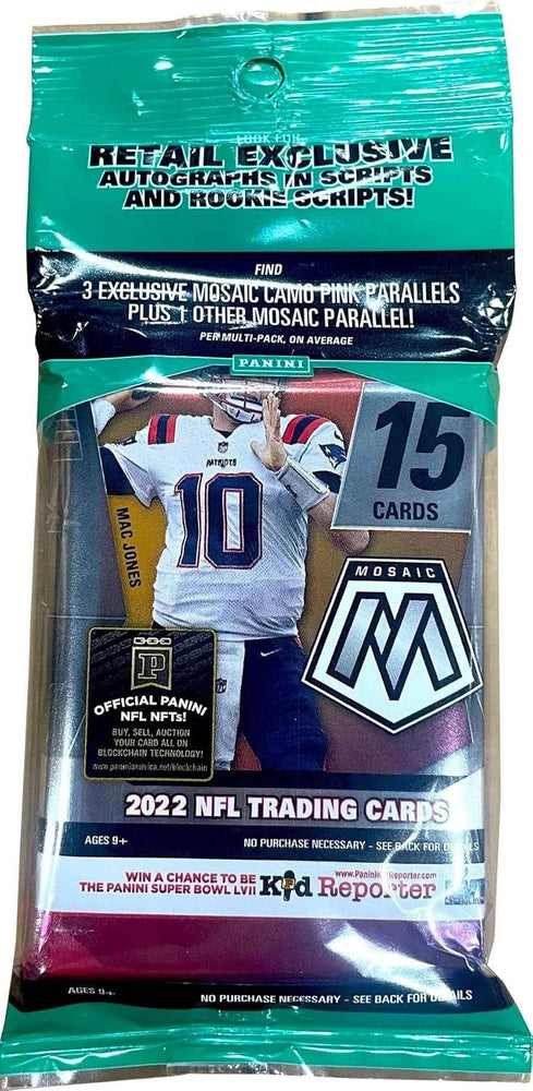 2022 Panini Mosaic Football Multi Cello Fat Pack