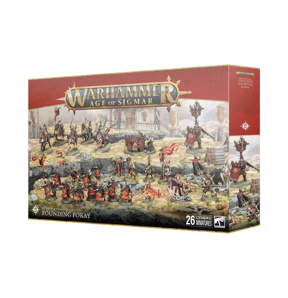 Warhammer Age of Sigmar: Cities of Sigmar Battleforce - Founding Foray (86-29)