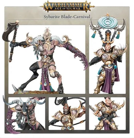 Warhammer Age of Sigmar: Hedonites of Slaanesh Battleforce - Sybarite Blade-Carnival (83-91)