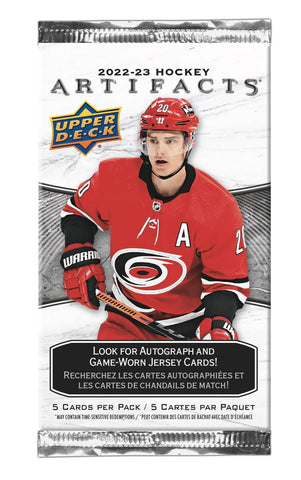 2022-23 Upper Deck Artifacts Hockey Retail Pack