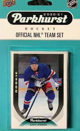 2020-21 Parkhurst Hockey New York Rangers Team Set