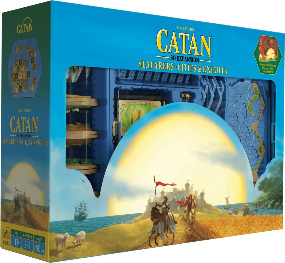 Catan 3D Expansion Seafarers + Cities & Knights