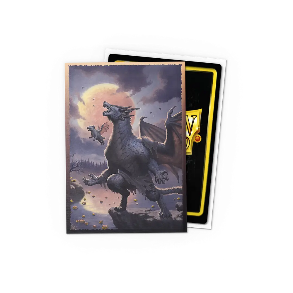 Deck Protector: Dragon Shield: Japanese: Art: Brushed: Halloween 2023 (60)