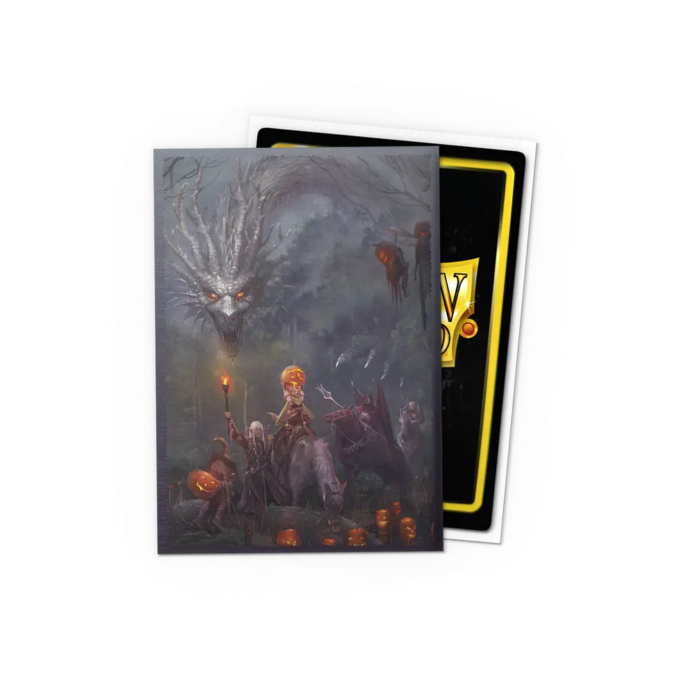 Deck Protector: Dragon Shield: Japanese: Art: Brushed: Halloween 2022 (60)