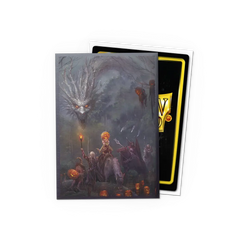 Deck Protector: Dragon Shield: Japanese: Art: Brushed: Halloween 2022 (60)