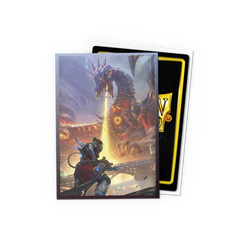 Deck Protector: Dragon Shield: Japanese: Art: Brushed: Bolt Reaper (60)