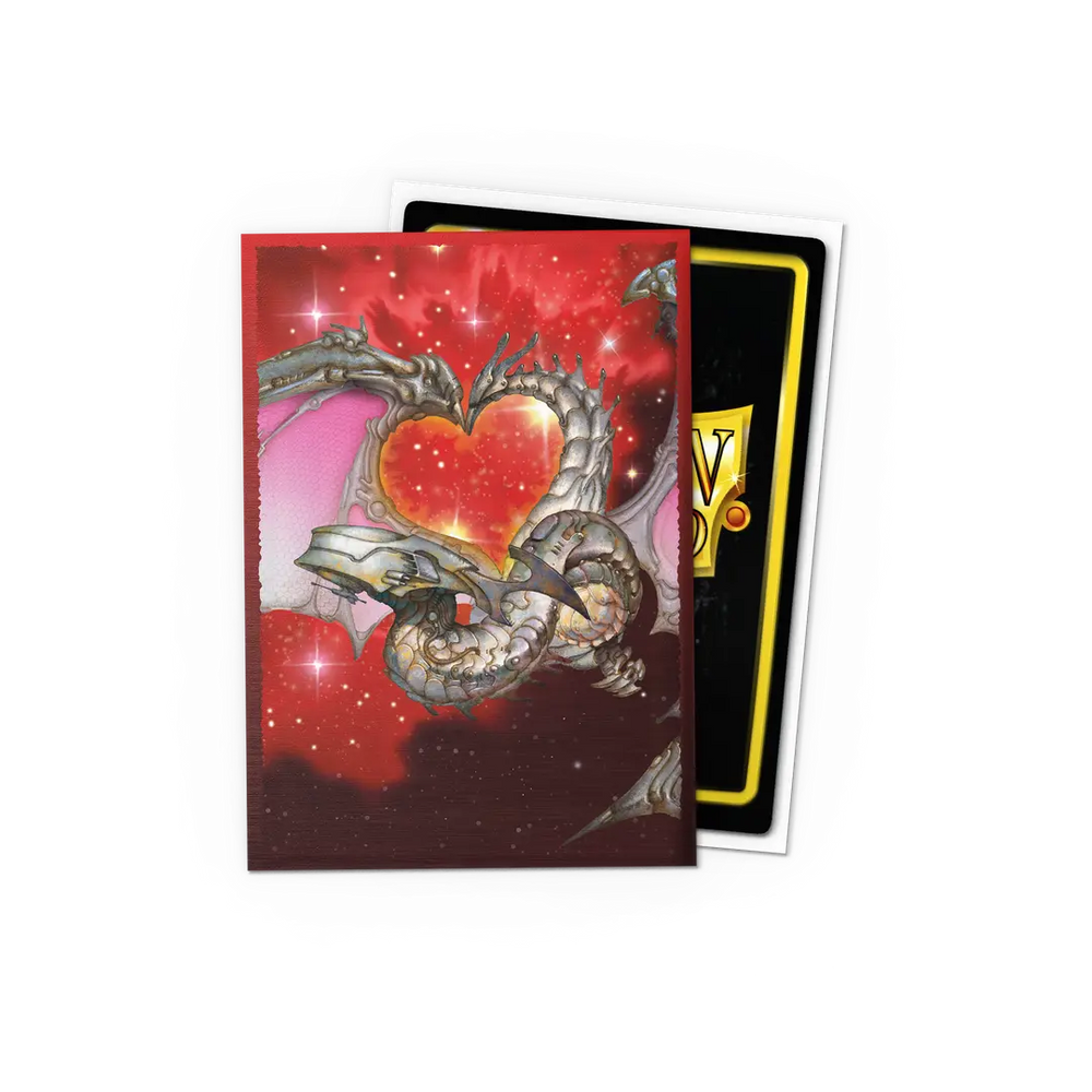 Deck Protector: Dragon Shield: Japanese: Art: Brushed: Valentine 2022 (60)