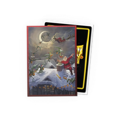 Deck Protector: Dragon Shield: Japanese: Art: Brushed: Christmas 2023 (60)