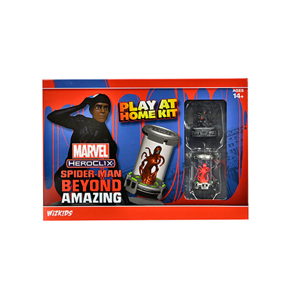 Marvel HeroClix: Spider-Man Beyond Amazing Play at Home Kit Miles Morales