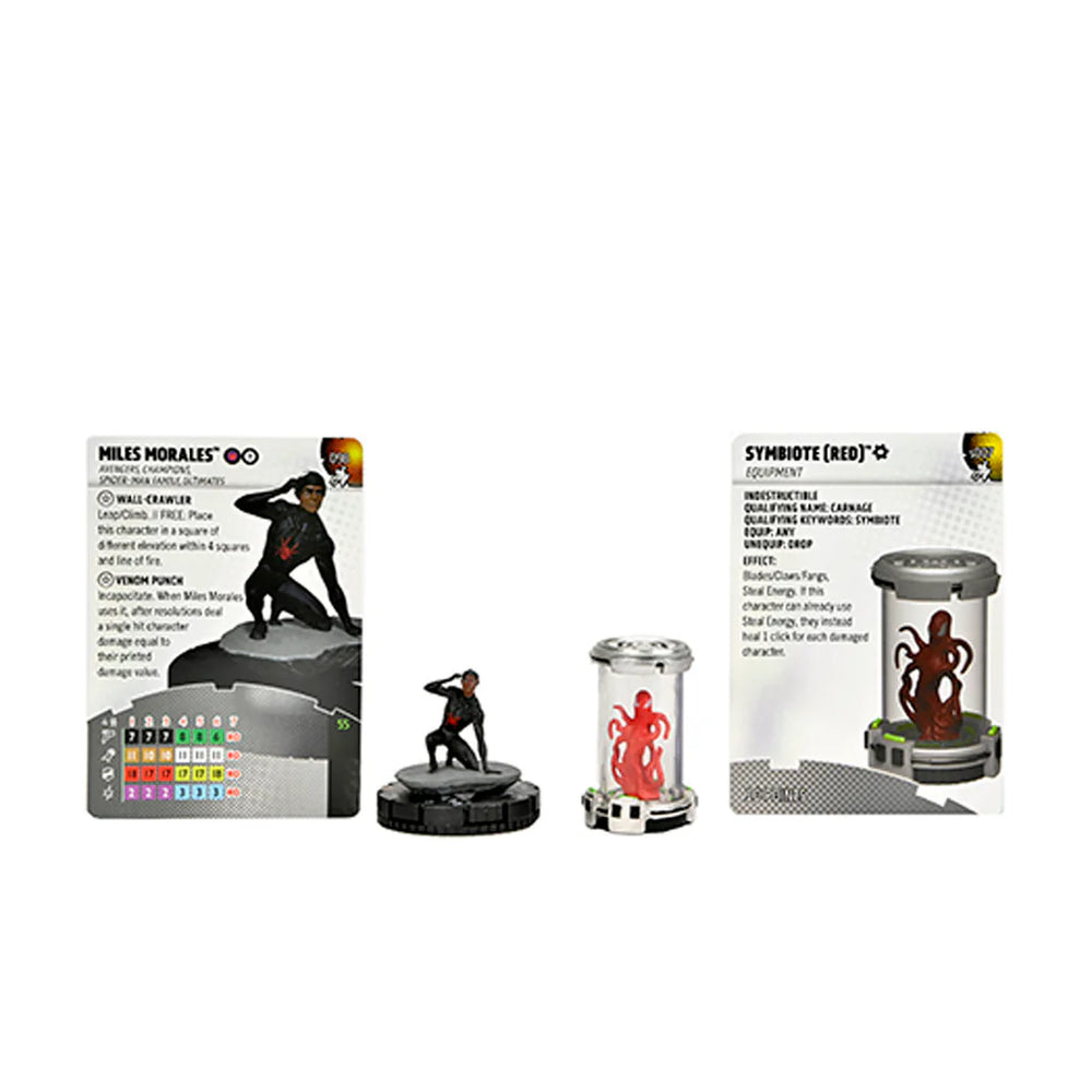 Marvel HeroClix: Spider-Man Beyond Amazing Play at Home Kit Miles Morales