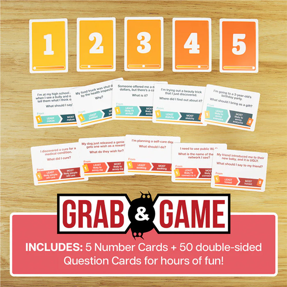That Esclated Quickly: Grab and Game