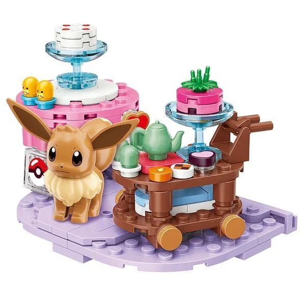 Keeppley Lovely Pokémon Days Building Block Set - Eevee Baking Time